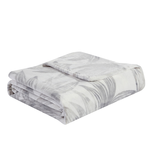 Tommy Bahama Kayo Polyester Throw Pelican Grey 127x152cm