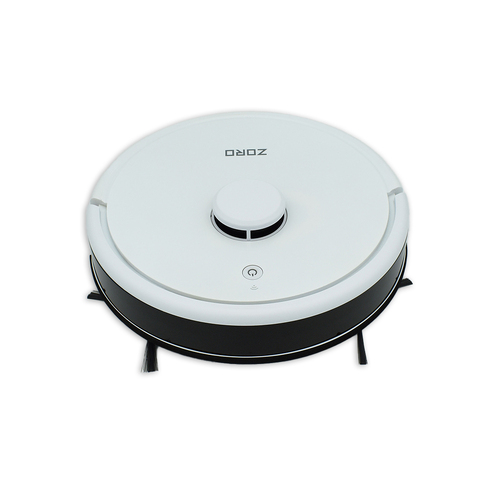 Zoro 2 in 1 Robotic Vacuum Cleaner Multi Surface White