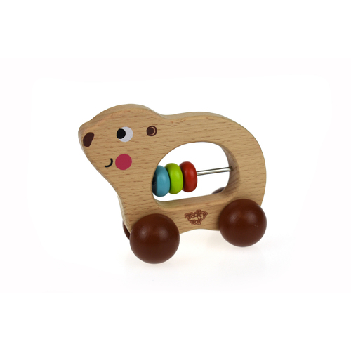 Tooky Toy Animal Roller-Bear