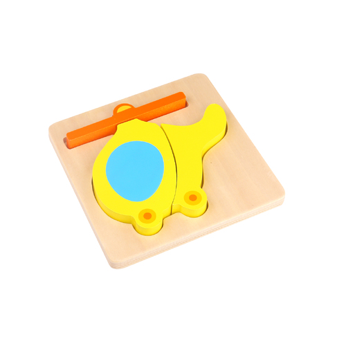 Tooky Toy Mini Tray Puzzle - Helicopter