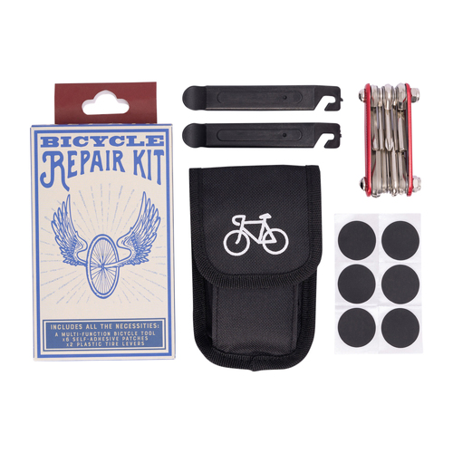 Trixie & Milo Bicycle Maintenance Repair Kit w/ Nylon Pouch