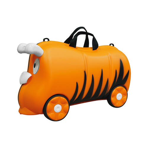 Lenoxx Kids Ride On Suitcase - Orange