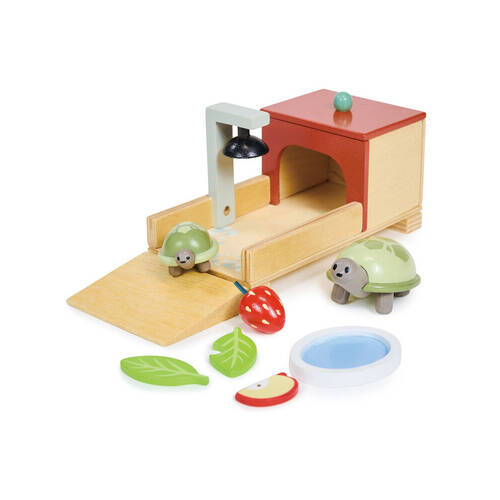 Tender Leaf Toys Pet Tortoise Dollhouse Accessory Set 3y+