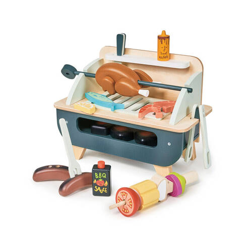 Tender Leaf Toys Barbeque Play Set Wooden Toy 3y+