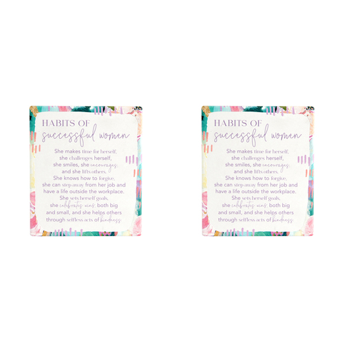 2PK Splosh Talulah Successful Women Verse Hanging/Standing Home Decor 14cm