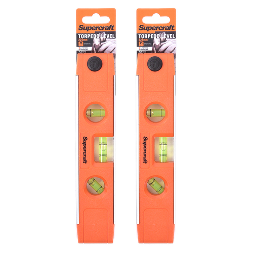 2PK Supercraft Multipurpose Magnetic Spirit Torpedo Level Home DIY Tool