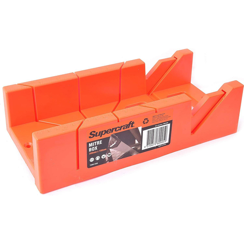 Supercraft Plastic 45 And 90 Degree Mitre Box 300x100mm