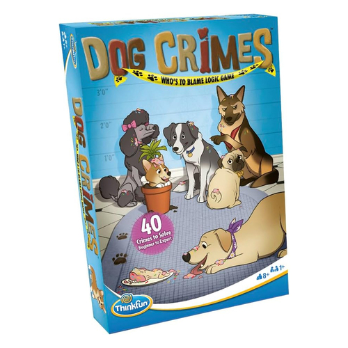 ThinkFun Dog Crimes Logic and Problem Solving Game 8y+