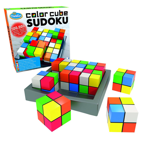 ThinkFun Color Cube Sudoku Logic and Problem Solving Game 8y+