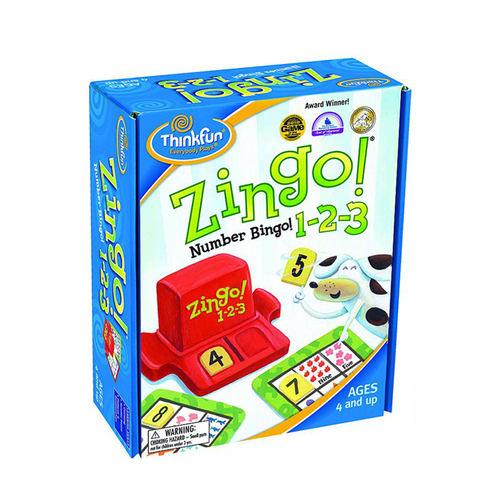 ThinkFun Zingo! 1-2-3 STEM And Creative Thinking Game 4y+