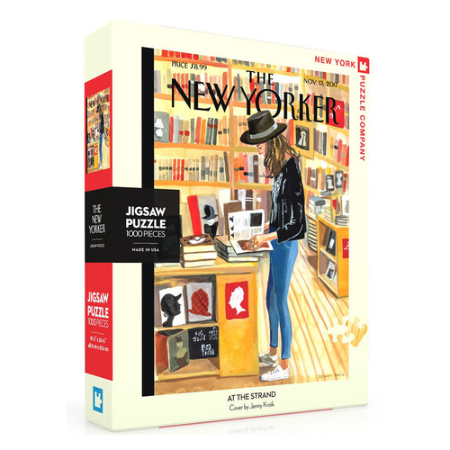 1000pc The New Yorker 48x66cm Jigsaw Puzzle At the Strand 7y+