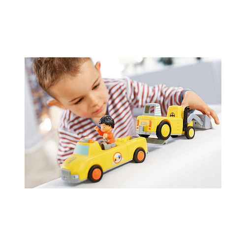 2pc Toddys Chris Carry Figure & Vehicle Kids/Children Interactive Toy 18m+