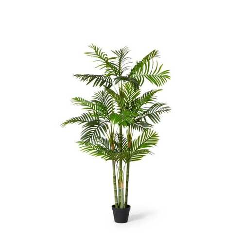 E Style 150cm Palm Cane Artificial Potted Plant - Green