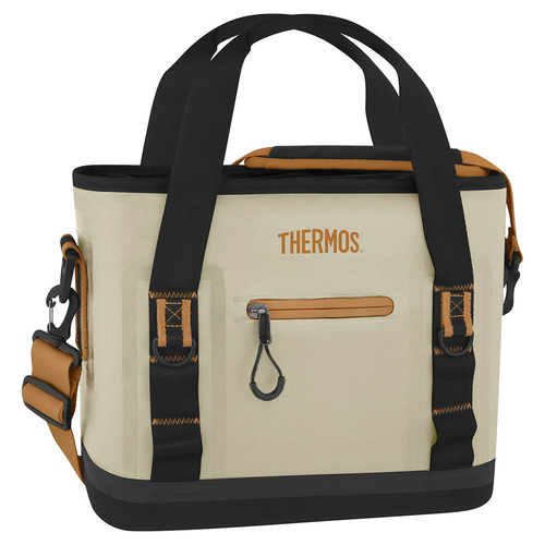 Thermos Trailsman 12 Can Portable On The Go Cooler Cream