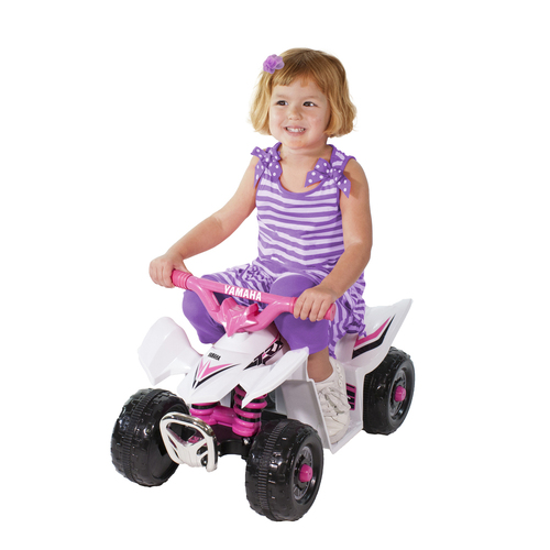 Yamaha Kids/Children ATV 6V Mini Quad Bike Ride On Girls - Pink 3y+ 