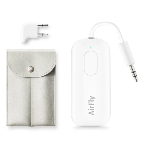 Twelve South AirFly Pro Deluxe Wireless Adapter For Headpones - White