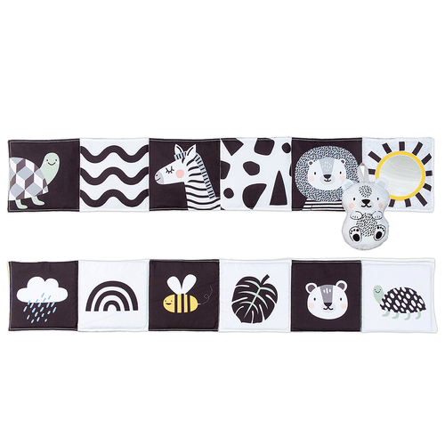 TAF Toys Savannah Black & White Book Infant/Baby Toy 0m+