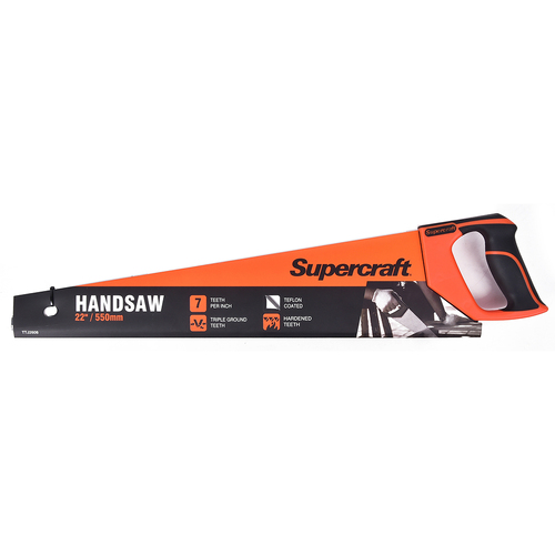 Supercraft Handsaw Double Cut Ezyglide Coated 8Tpi 26''/660mm