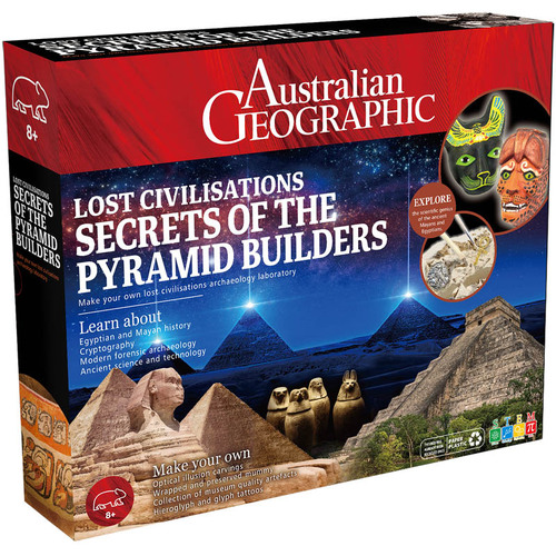 Australian Geographic Lost Civilisations Secrets of the Pyramid Builders 8+