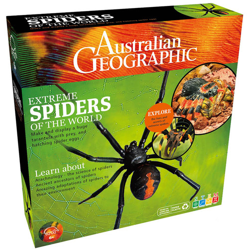 Australian Geographic Extreme Spiders of the World Kids Toy 6+