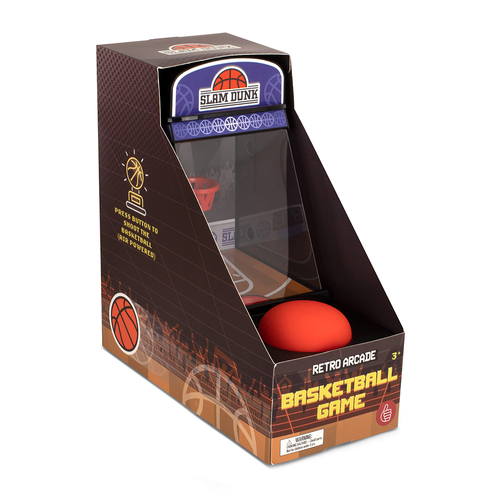 Thumbs Up Retro Mini Arcade Basketball Tabletop Game 3y+