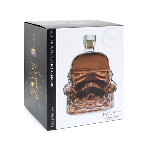 Thumbs Up Original Stormtrooper Glass Decanter 750ml - Clear