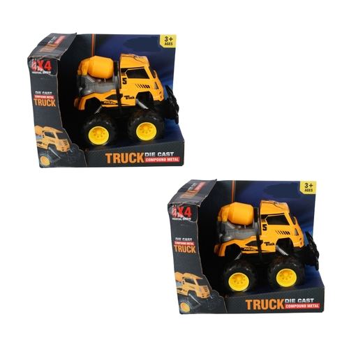 2PK Razoo Die Cast Friction Powered Construction Vehicle Assorted 3+