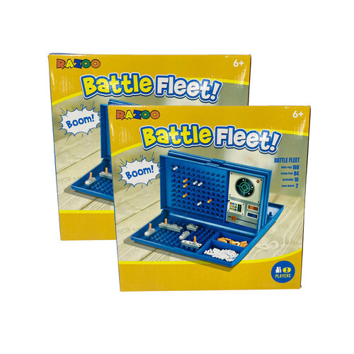 2x 264Pce Razoo Battle Fleet Combat Game Play Toy Set 26x26cm 6y+ 3+