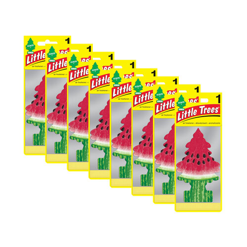 8PK Little Tree Watermelon Car Scent Fragrance Air Freshener 4x12cm