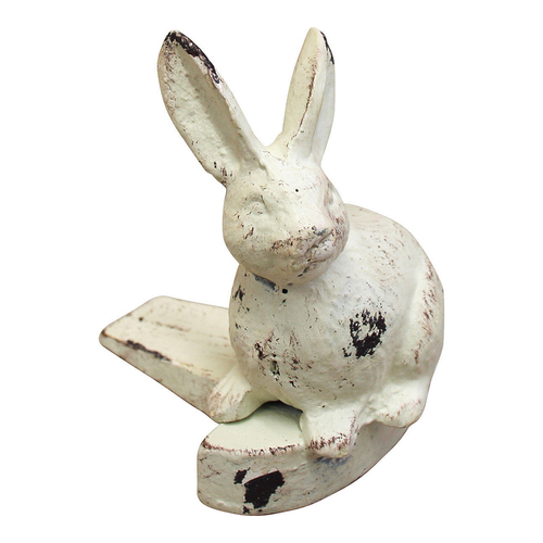 LVD Rabbit 13cm Metal Doorstop Weighted Stopper Home Decor