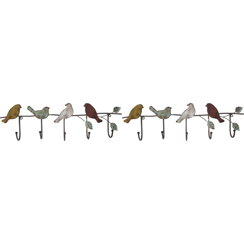 2PK LVD Hooks Bird Garden Decorative Home Decor Organisation