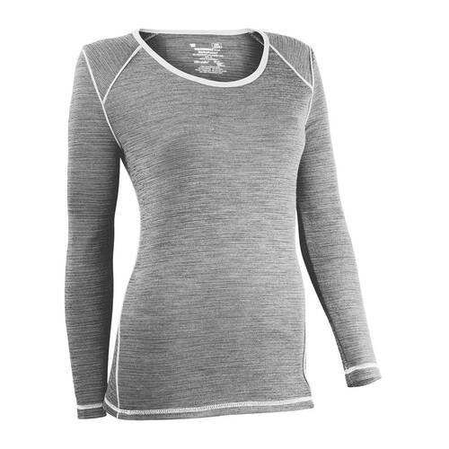 Wilderness Women Long Sleeve Tee Top Size 8 Thermal Activewear Fusion Ice Flow