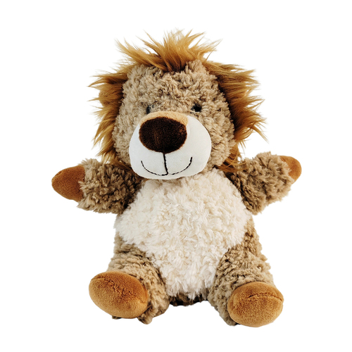 Urban Curly Lion 18cm Soft Toy Animal Plush - Orange