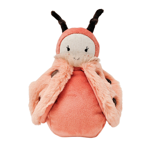 Urban Products Lady Bug Soft Plush Toy Pink 18cm 0M+