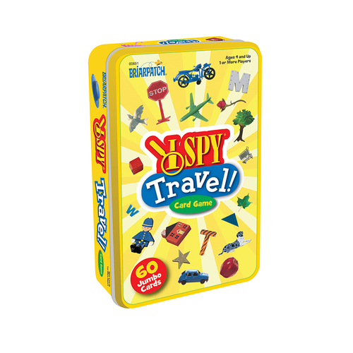 Tinned Game I Spy Travel Jumbo Card Game Kids/Children Toy 3+