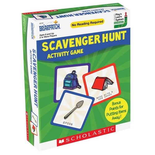 Scholastic Scavenger Hunt Fun Kids Classic Game Toy 6+