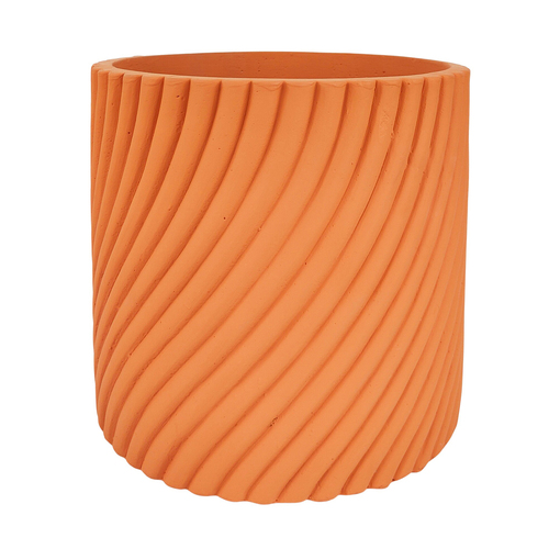 Urban Eliza 19cm Concrete Planter Pot Large - Terracotta