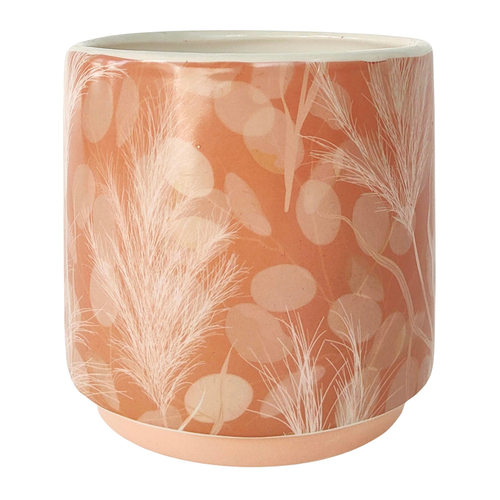 Urban 13cm Boho Ceramic Planter Garden Pot Small - Dusty Pink