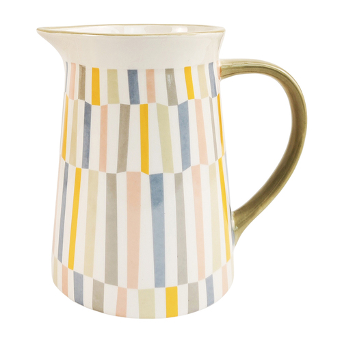 Urban Maldon Stripe 16cm Ceramic Jug/Utensil Holder