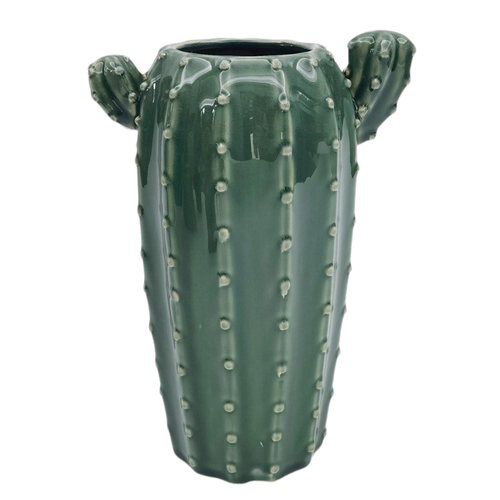 Urban Cactus Vase Green 26cm Home Decorative Garden Decor