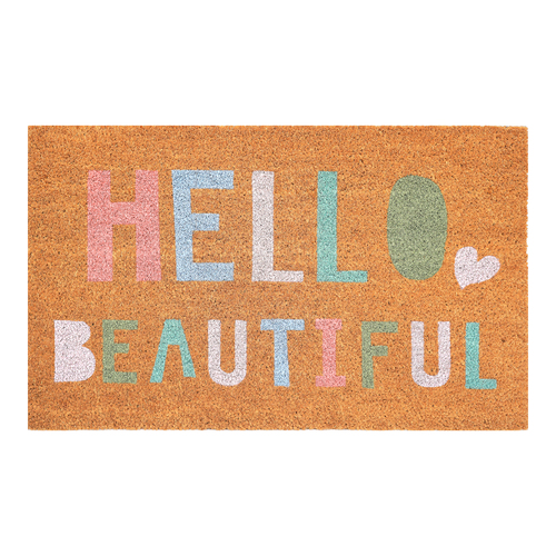 Urban 45x75cm Hello Beautiful Doormat Home Floor Rug