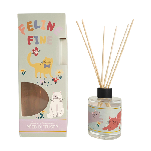 Urban Perfect Pets Cat Golden Honeysuckle 140ml Reed Diffuser