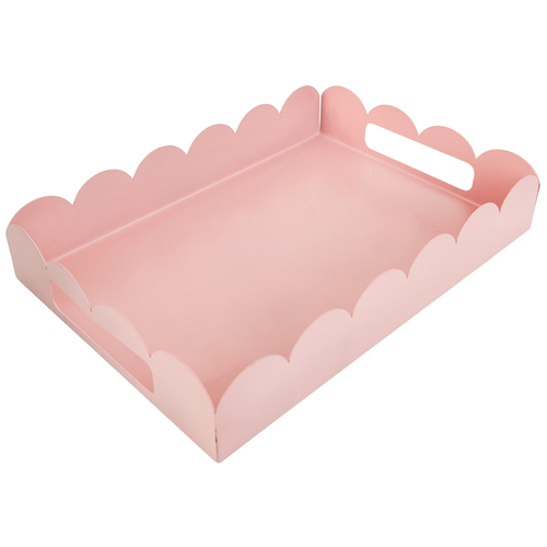 Urban Products Halcyon Petal Dinnerware Serving Tray Pink 25cm