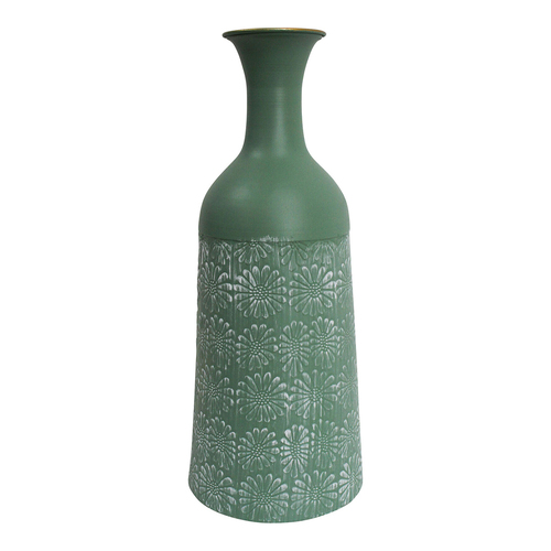 LVD MDF 48.5cm Decorator Herb Bottle Display Vase - Green