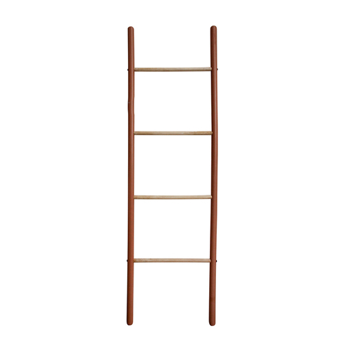 LVD Wood 160cm Straight Ladder Home/Office Decor - Peach