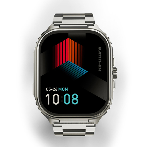 HiFuture ULTRA3 PRO Stainless Steel Smart Watch - Silver