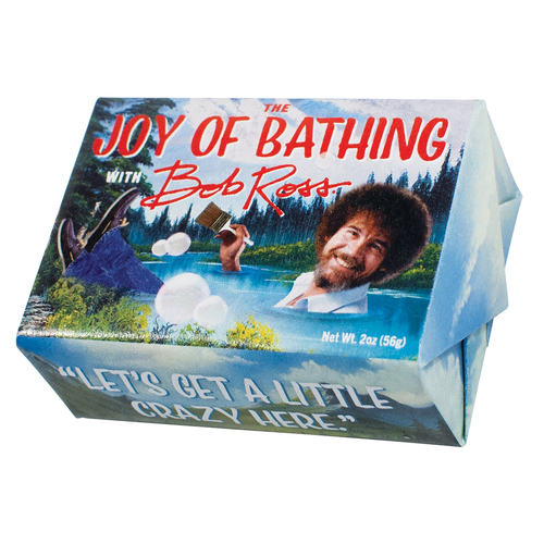 Unemployed Philosophers Guild 56g Body Bar Soap Bob Ross