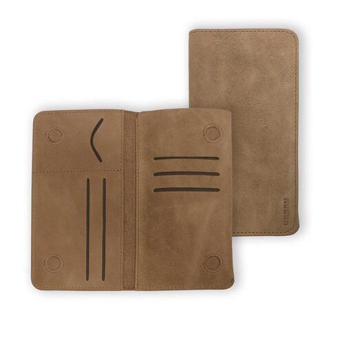 Urban Universal All-in-1 Wallet Case For 5.7" Phones - Fawn