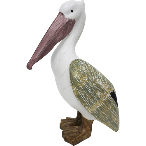 LVD Tawny Pelican Decorative Home Decor Ornament Statue 23x30cm