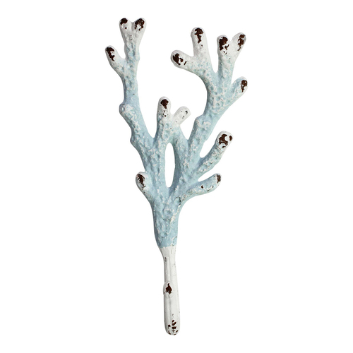 LVD Metal 21cm Coral Hook Clothes Hanger Home Decor - Sky